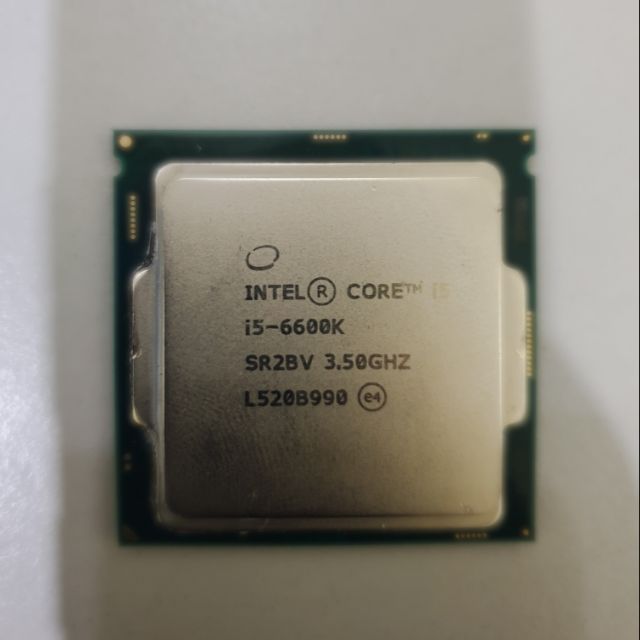Intel Core I5 6600k 3 50ghz Processor Used Shopee Malaysia