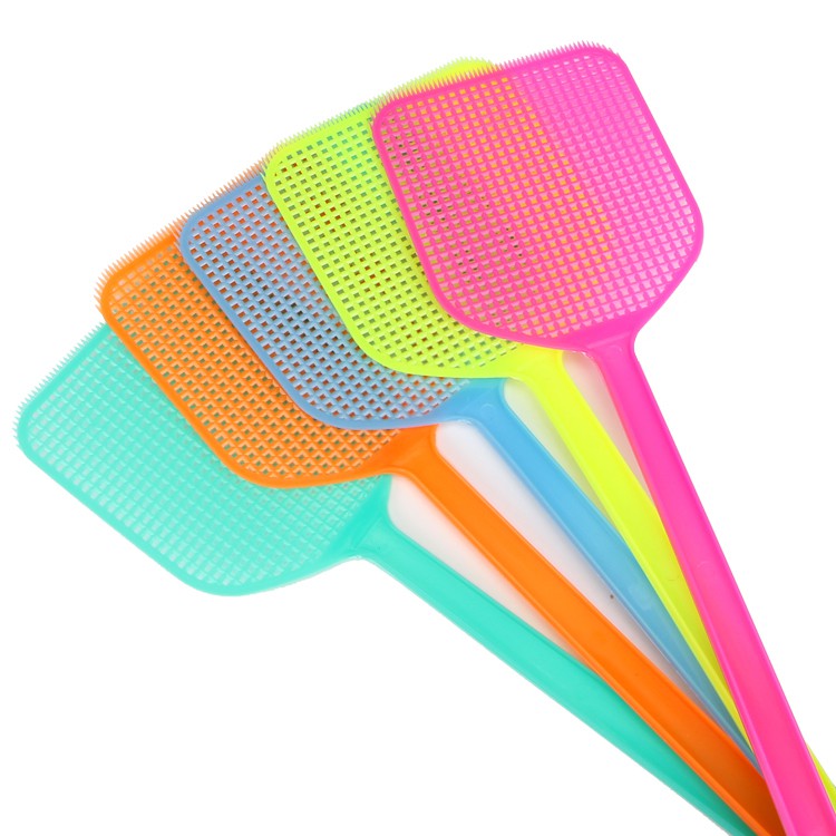 Plastic Fly Swatter Fly Pad家用优质塑料苍蝇拍子蚊蝇拍蚊虫拍灭苍蝇拍蚊子蝇子拍耐用