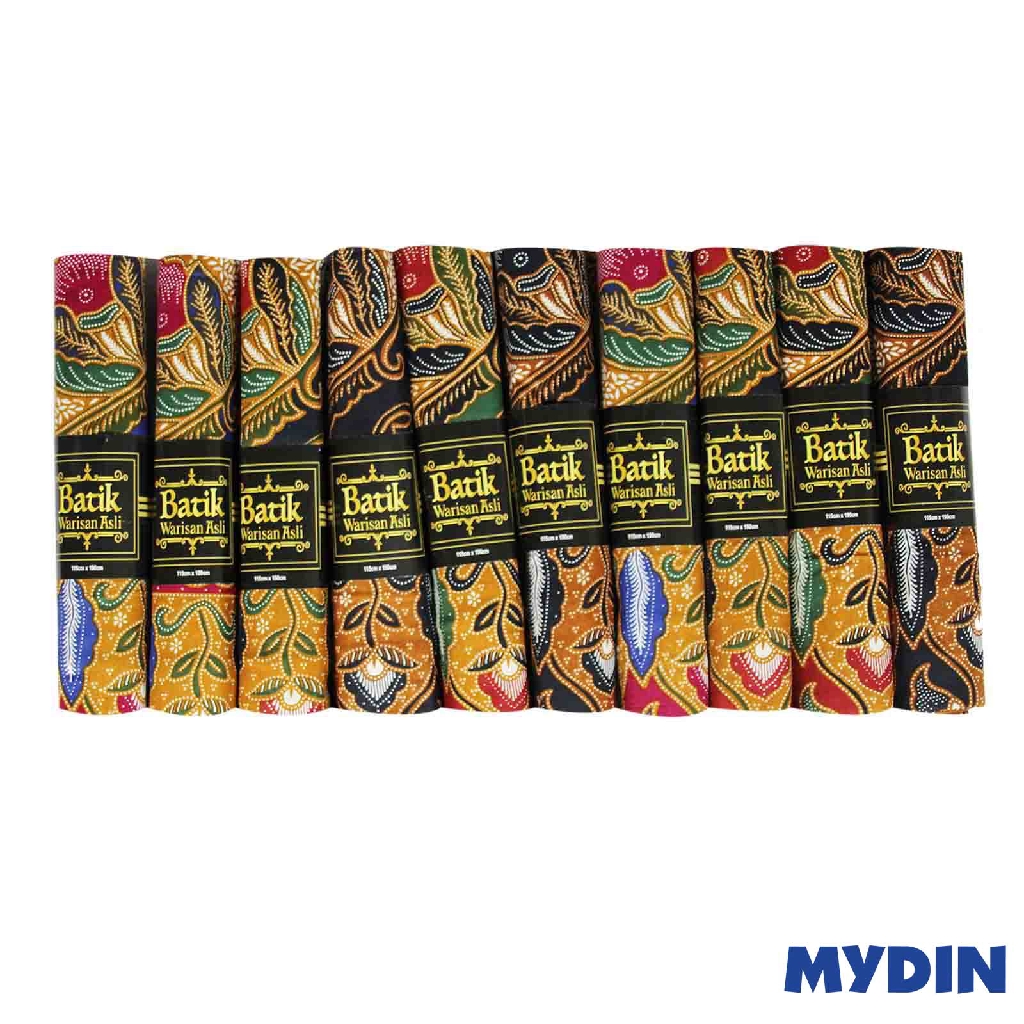 Assorted Batik Sarung Warisan ISPD4D05 (115cm x 185cm x 10pcs)