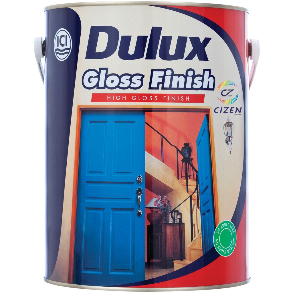 Dulux 1L Gloss Finish Paint (Cat Besi / Kayu, Wood & Metal Paint