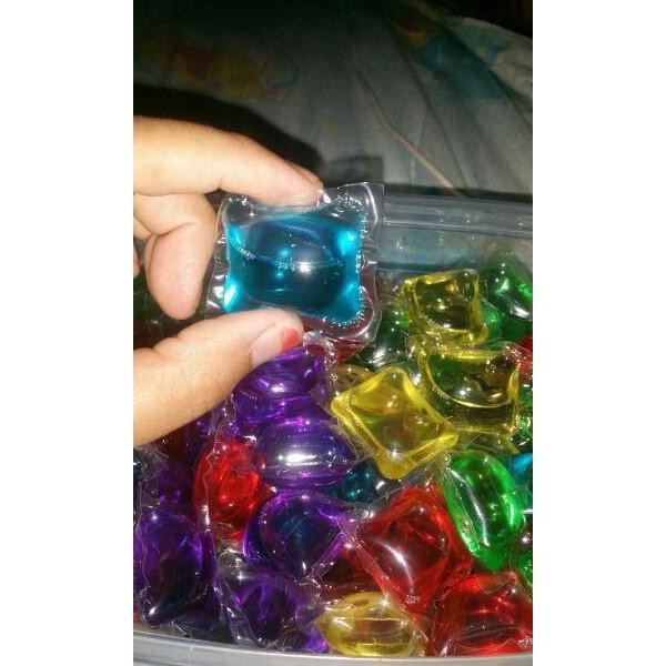 Laundry Condensation Beads Candy Color Sabun  Basuh Baju  