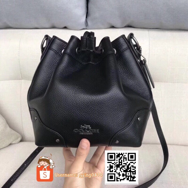 coach mini bucket bag