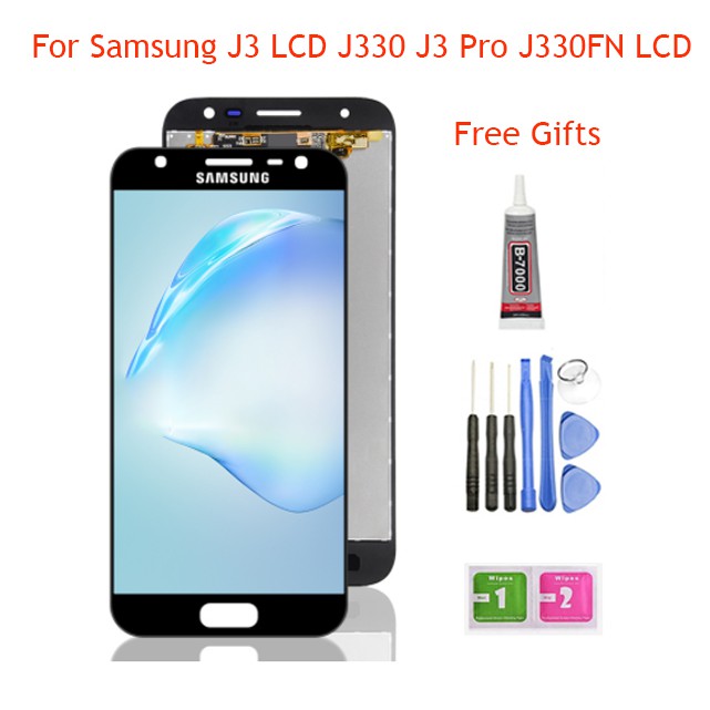 Tigerparts For Samsung Galaxy J3 Pro 17 J330 J330f Lcd Screen Touch Display Full Set With Free Tools Brightness Adjustable Replacement Part Shopee Malaysia
