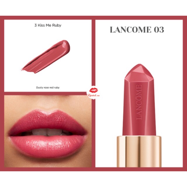 lancome kiss me ruby