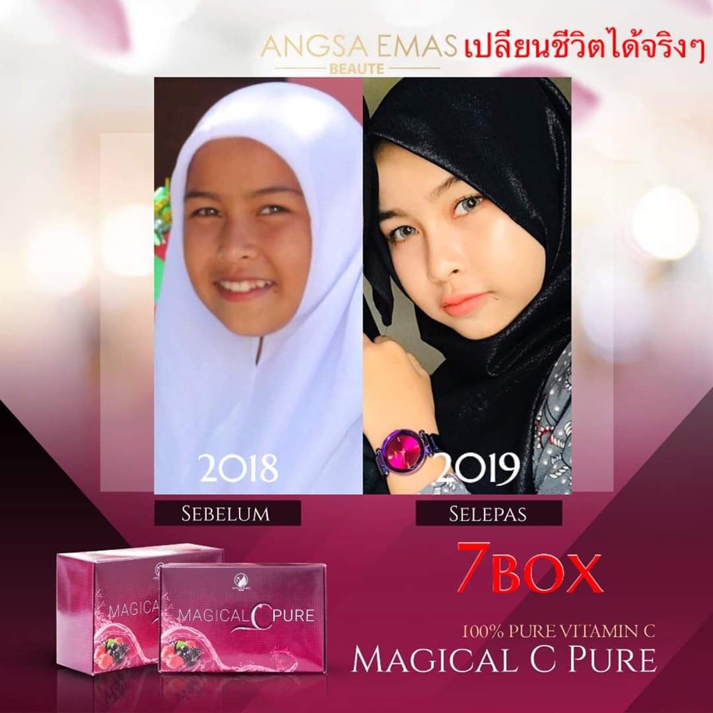 Magical C Pure 100 Original Ready Stock Pos Out Everyday Shopee Malaysia