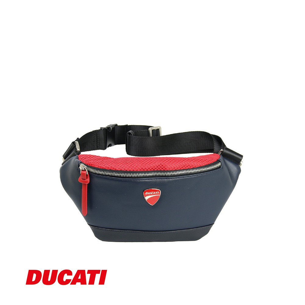Ducati Pu Leather Waist Pack Dwp0212pn3nd1 Shopee Malaysia