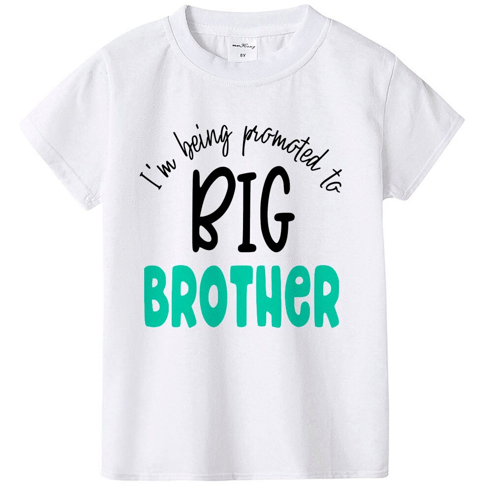 I'm Going to be a Big Brother Clothing Boys Clothing Tops & Tees Birth & Pregnancy Announcement T-Shirt Top/Vest Glitter for Boy/Baby Son 
