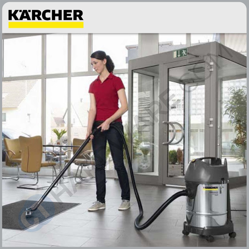 KARCHER NT 30/1 ME CLASSIC VACUUM CLEANER WET  DRY 30L 227KPA 1500W 59L/S  1428-5690 S/STEEL ( NT301MECLASSIC ) | Shopee Malaysia