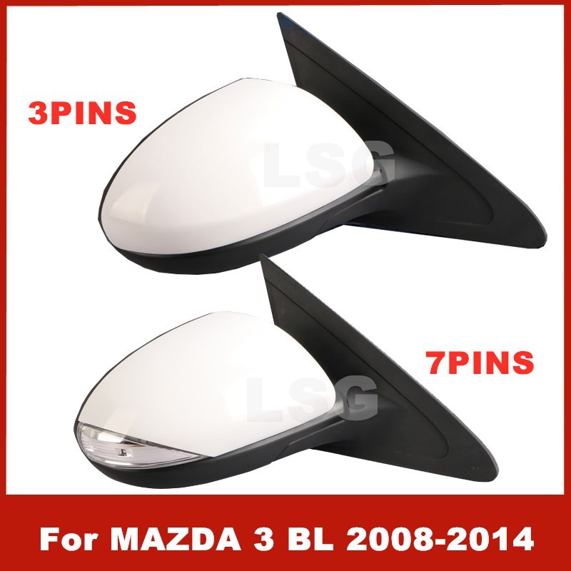 2012 mazda 3 rear view mirror