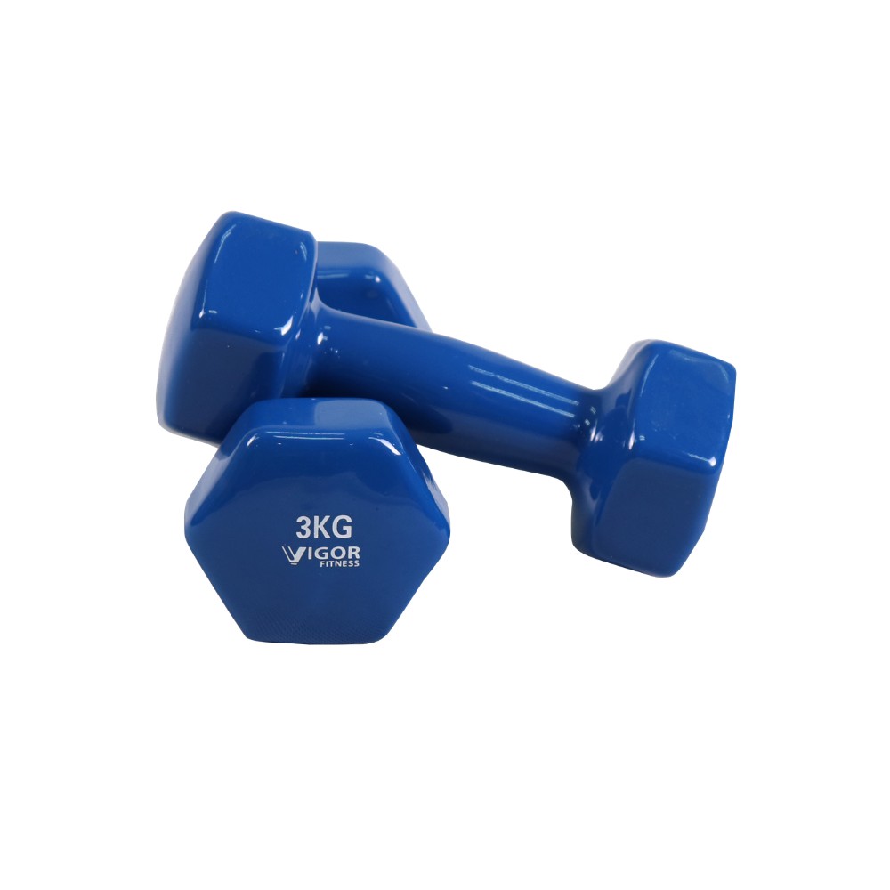 3kg Vinyl Dumbbell Lady Dumbbell In 1 Pairs 2 X 3kg Shopee Malaysia