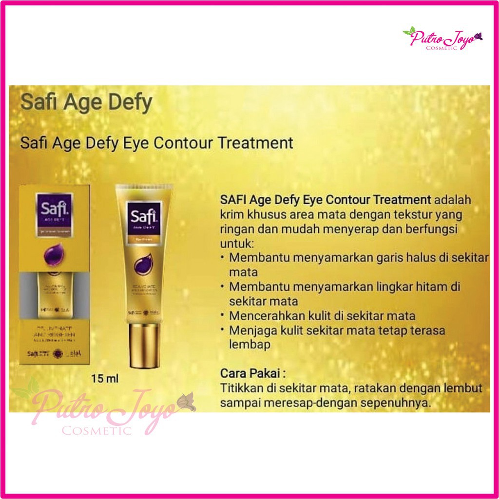 eye contour treatment safi