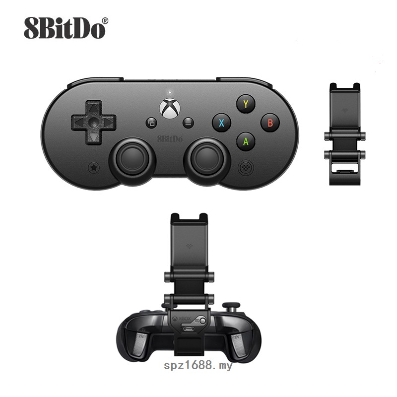 8bitdo Bluetooth Gamepad Controller Sn30 Pro For Xbox Cloud Gaming On Android Includes Phone Clip With Clip For Xbox Controller Shopee Malaysia