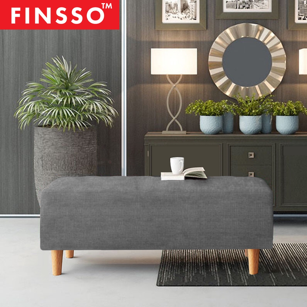 FINSSO: Simple and Domain Designer Ottoman Sofa Bench Stool