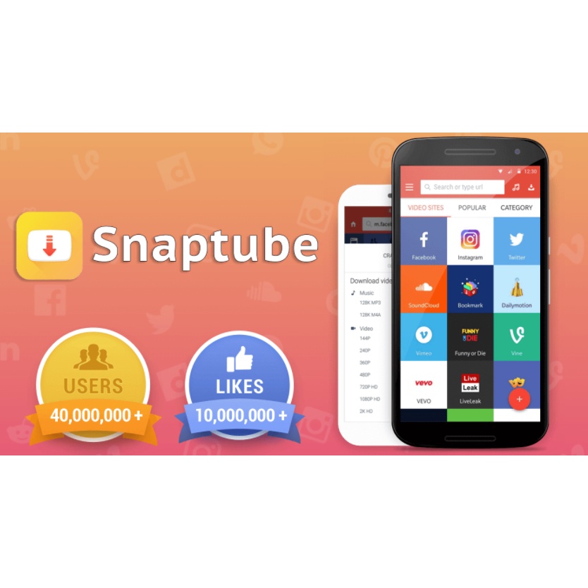SnapTube VIP UNLOCKED LIFETIME ANDROID Shopee Malaysia