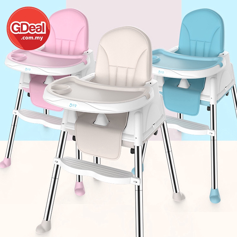 GDeal Portable Multi Function Foldable Baby Feeding Dining Chair Kerusi Bayi (BQ-505) كروسي بايي