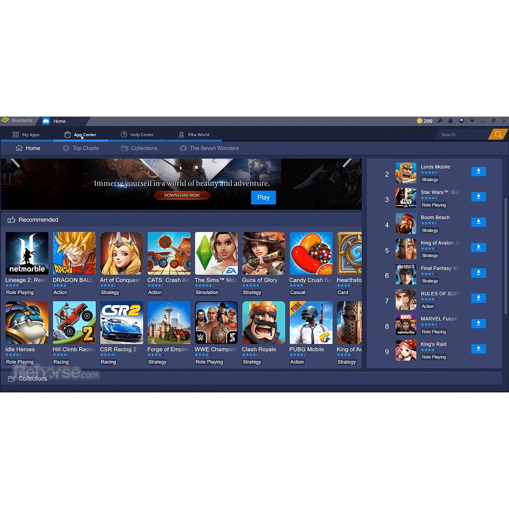 Bluestacks installer app