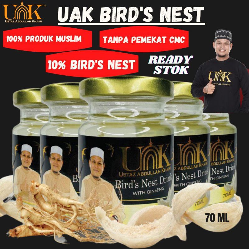 Buy Minuman Bird S Nest Uak Minuman Kesihatan Ustaz Abdullah Khairi Ready Stok Seetracker Malaysia