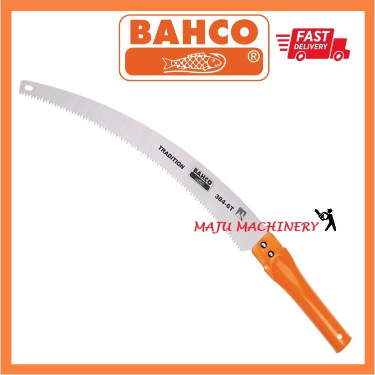 BAHCO Pruning Saw 3846T Branch Cutter / Gergaji Dahan Kayu Shopee