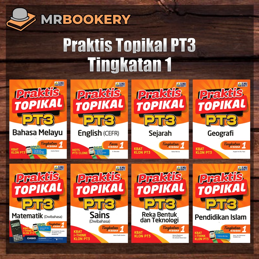 [MrBookery] Buku Latihan : Praktis Topikal PT3 KSSM Tingkatan 1 (2022 ...