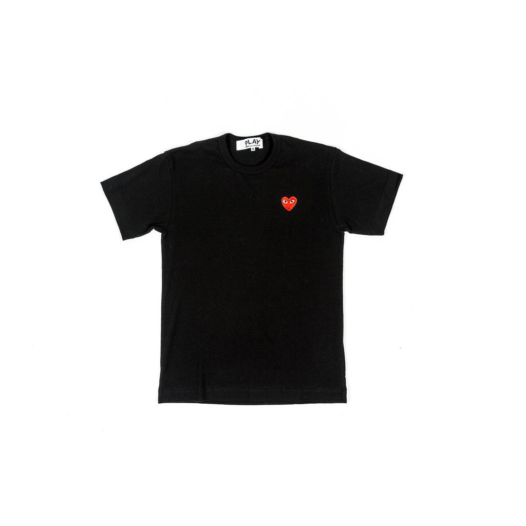 cdg black t shirt