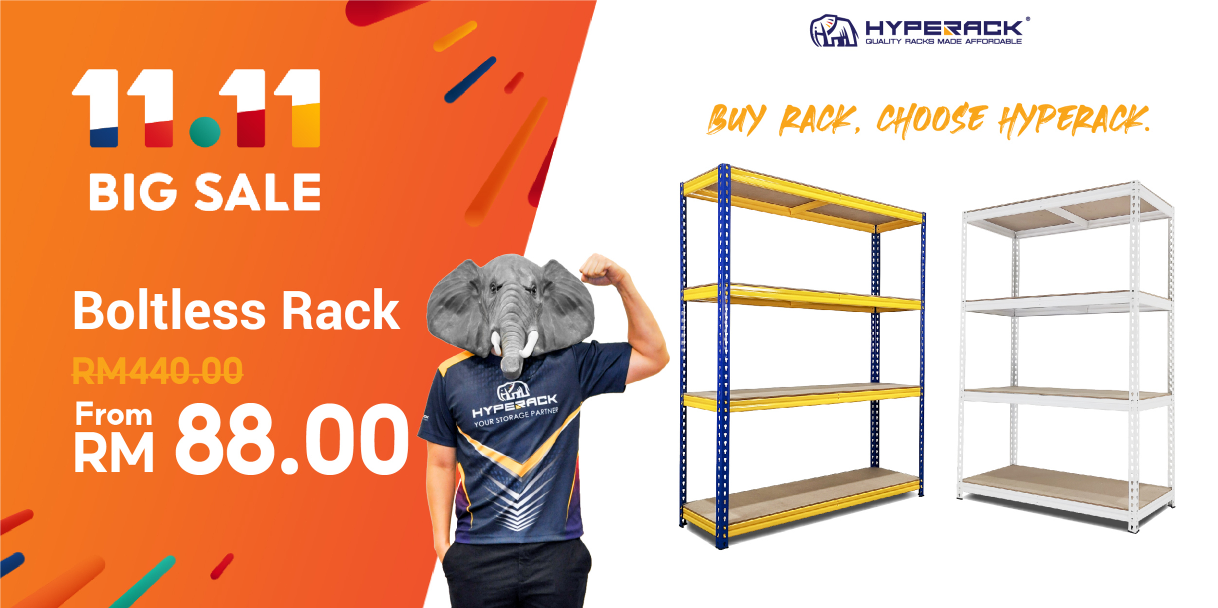 HYPERACK™️ Boltless Rack, Online Shop | Shopee Malaysia