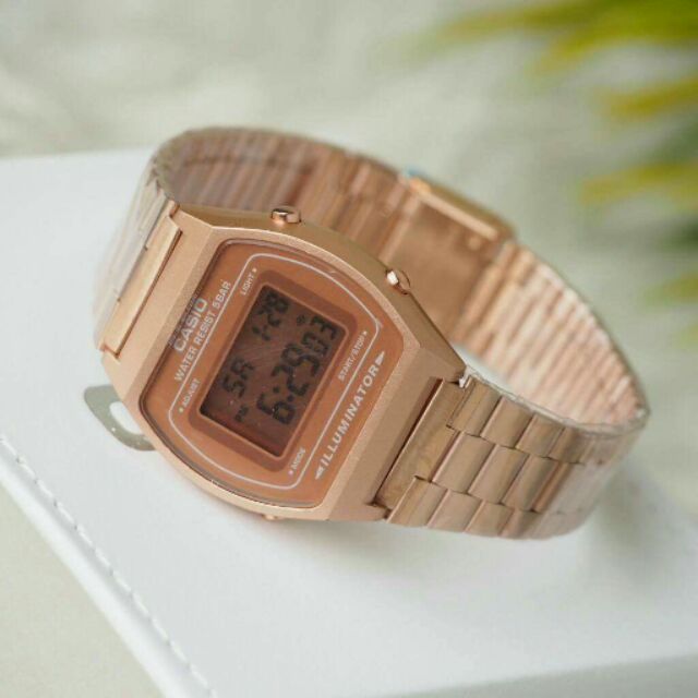 casio b640w rose gold