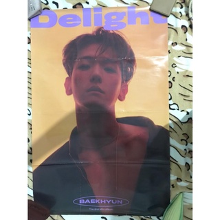 BAEKHYUN OFFICIAL DELIGHT UNSEALED ALBUM (CINNAMON VER) | Shopee Malaysia