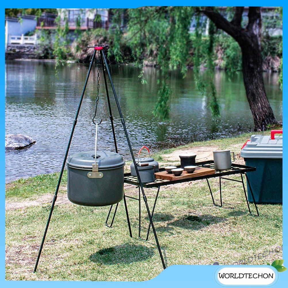 SUNDICK Outdoor Camping Equipment Hanging Cooking Pot Campfire Picnic