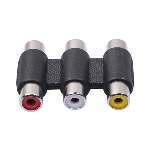 5x RCA to RCA Coupler Female to Female Component Connector Video Audio Extender