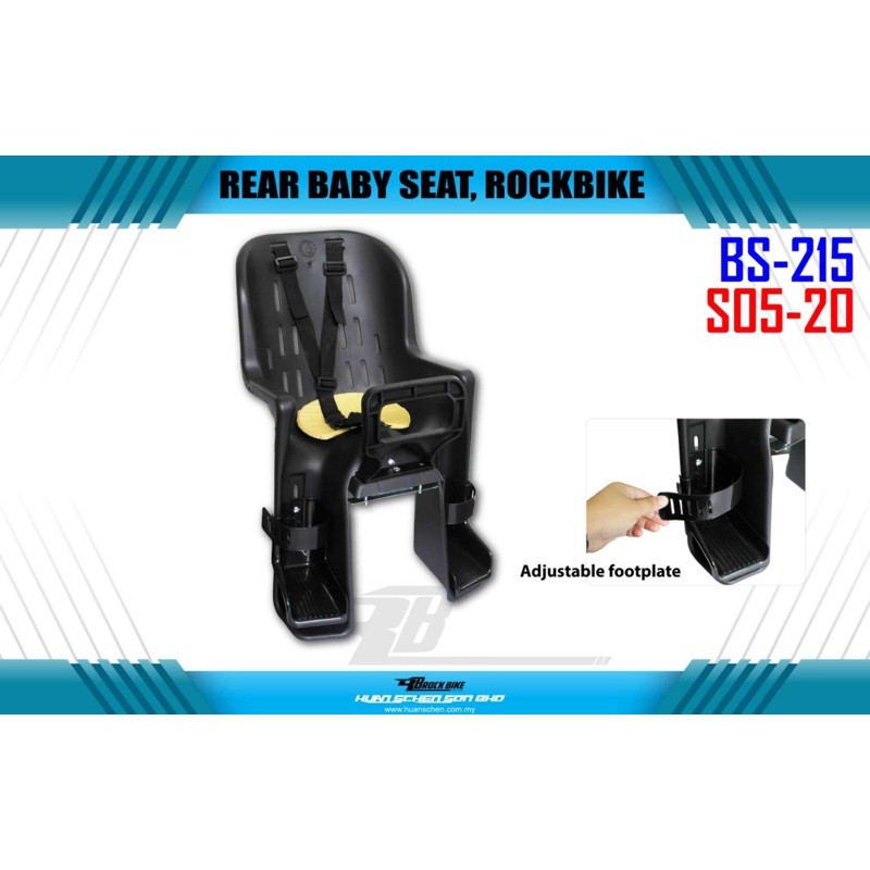 BICYCLE BABY CARRIER UNO [CHILD BIKE REAR SEAT] Shopee Malaysia