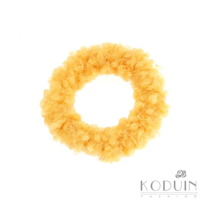 Koduinwild Hair Band Simple Rubber Band Popular Girl Imitation Lamb Hair Ring X
