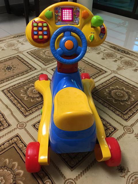 vtech 3 in 1 grow and go ride on