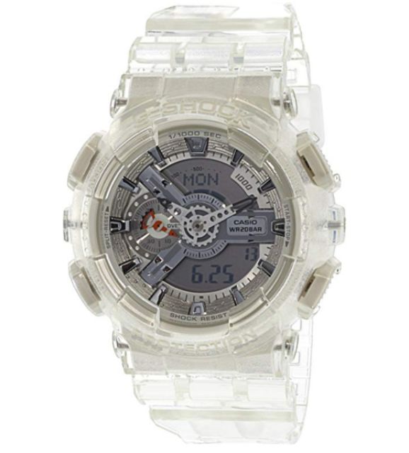 casio watch clear