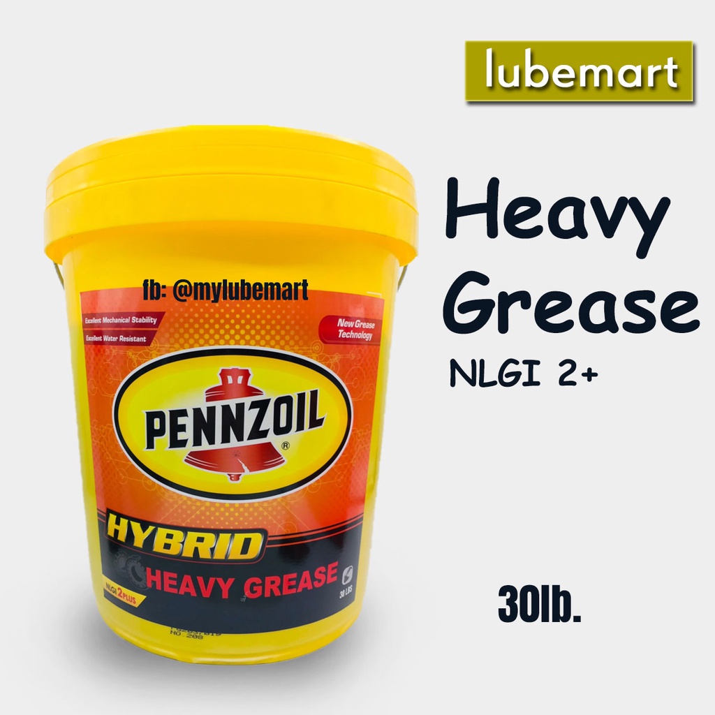 Grease PENNZOIL HEAVY GREASE (30LBS / 1 PAIL) HEAVY GREASE LITHIUM