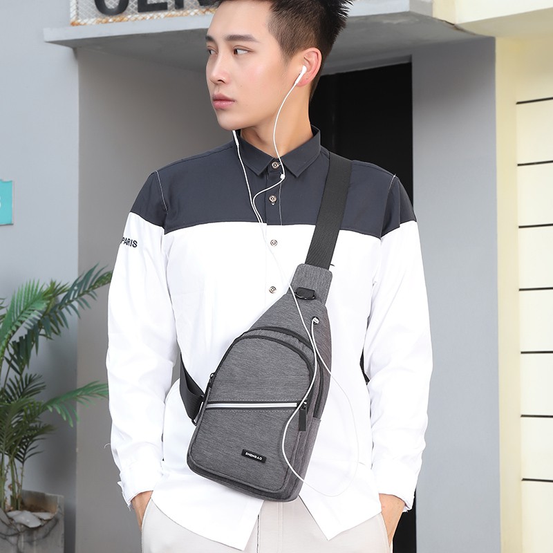 mens fashion chest bag