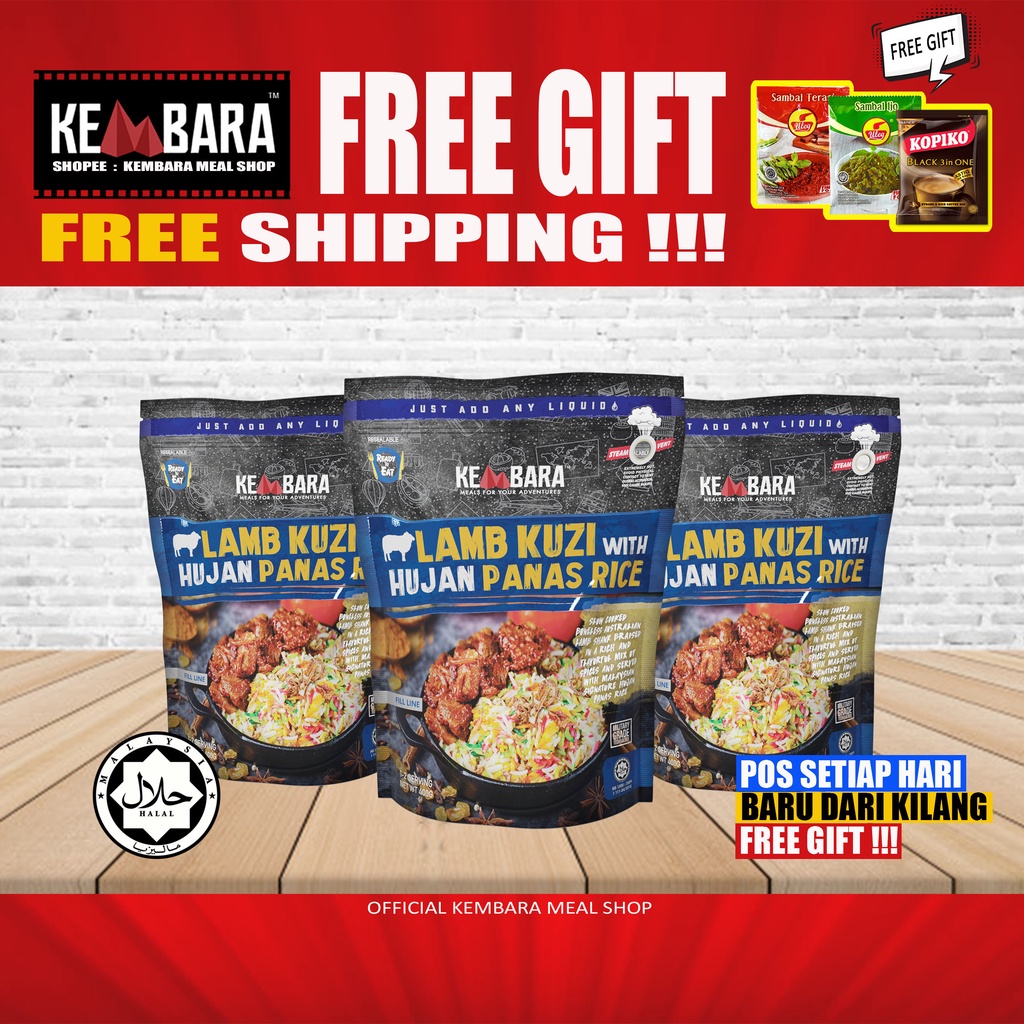 KEMBARA MEAL : LAMB KUZI WITH HUJAN PANAS RICE | Shopee Malaysia