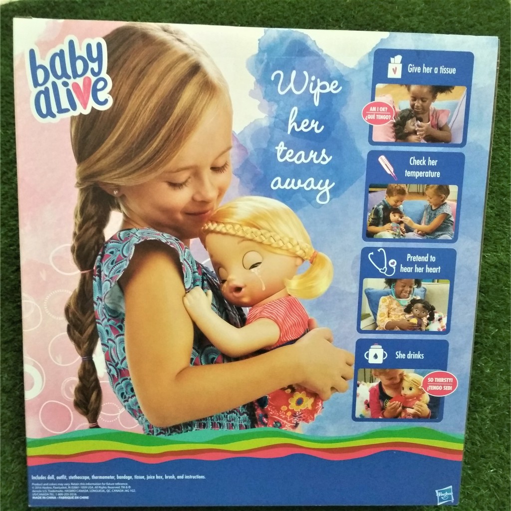 baby alive tears instructions