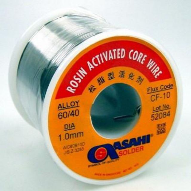Asahi Soldering Wire, 60/40 Tin Lead, 1mm 500Gram Shopee Malaysia
