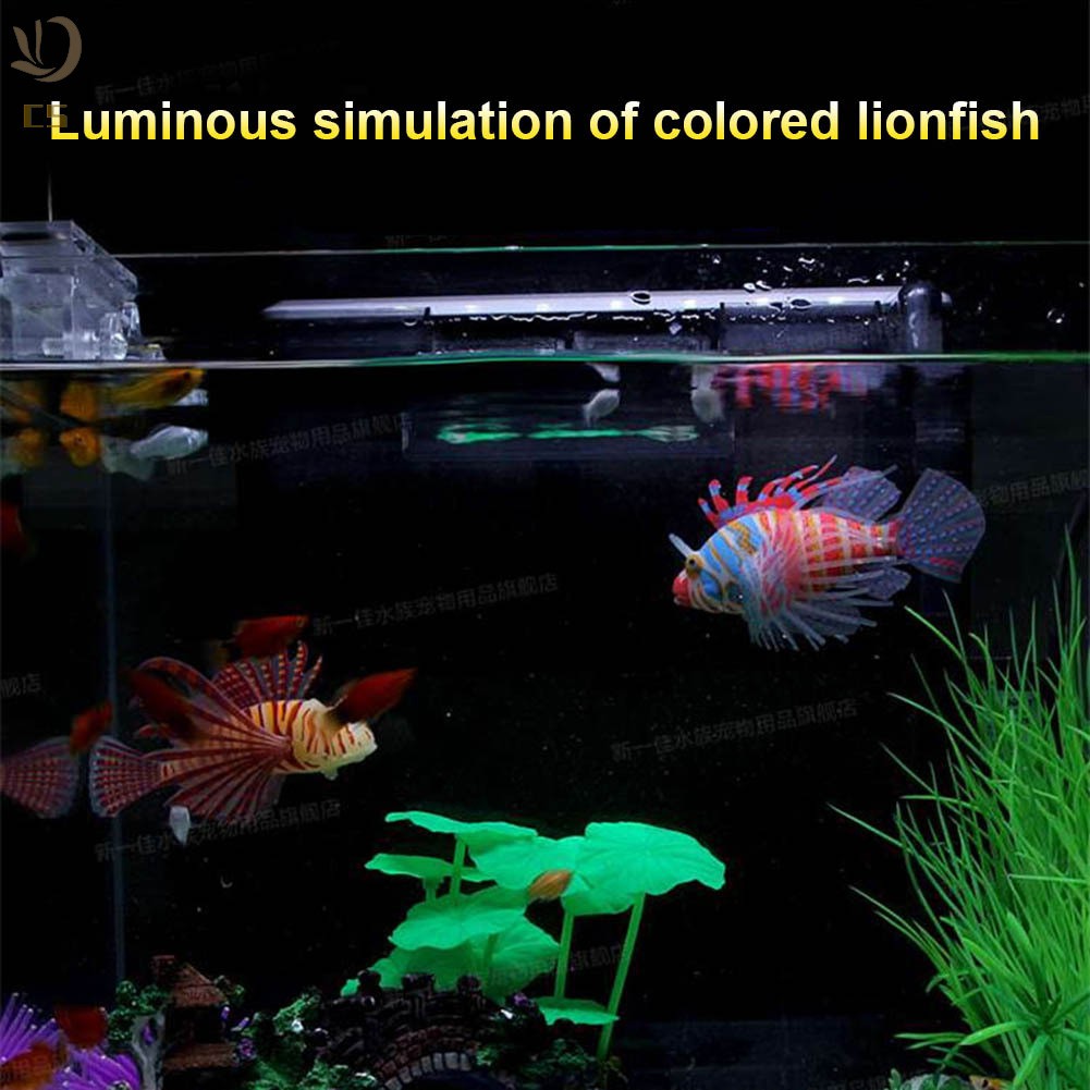 Simulation Fish Tank Aquarium Decoration Silica Gel Artifical