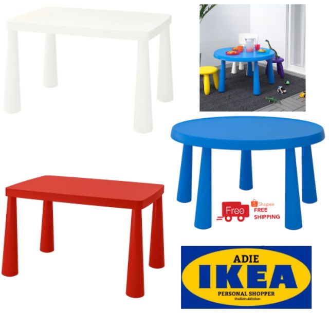 ikea round children's table
