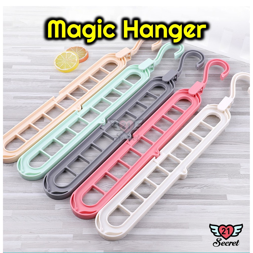 Multifunction Clothes Magic Hanger Tik Tok Save Space Folding Wardrobe