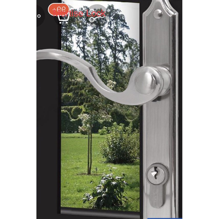 ALine G7025SN Mortise Level Lock Set [READY STOCK] METAL GRILL LOCK