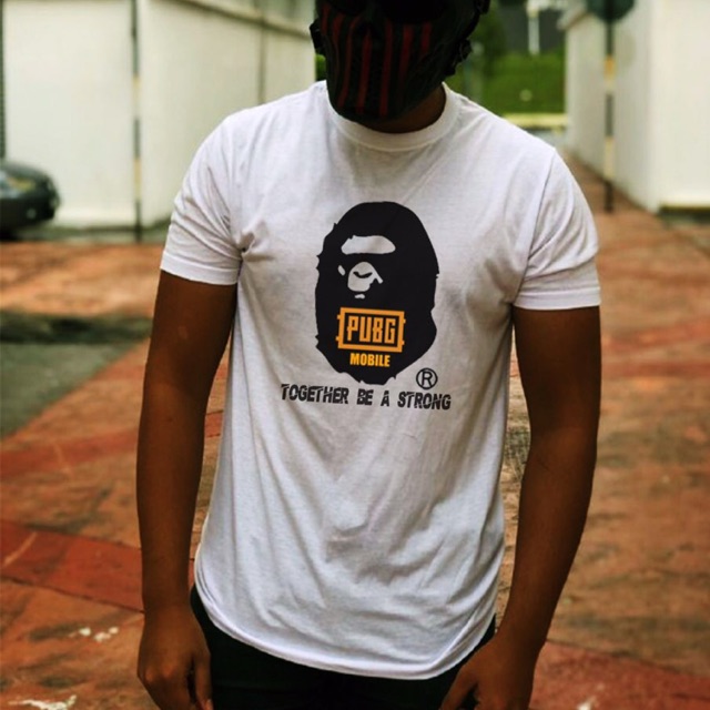 bape x pubg t shirt