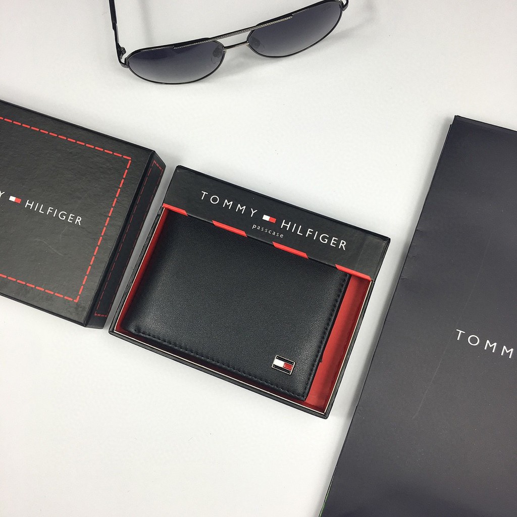 【Tommy Wallet】 Local ready stock Tommy Genuine Leather Men's Wallets ...