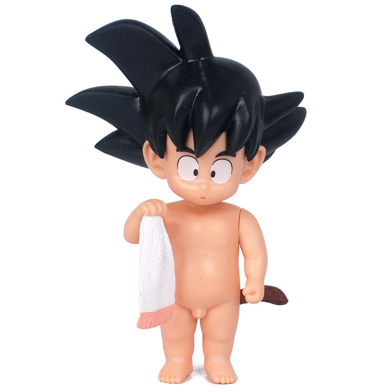 anime dragon ball small figures cute childhood son goku dolls pvc 1/6home  decor cartoon action figure model collection