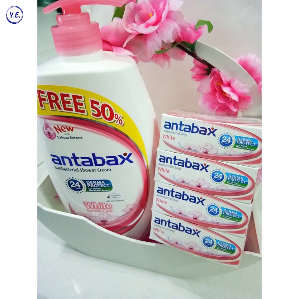 Buy Ready Stock 1 X Antabax 85g White Gentle Care Antibacterial Soap 肥皂 Sabun Seetracker Malaysia