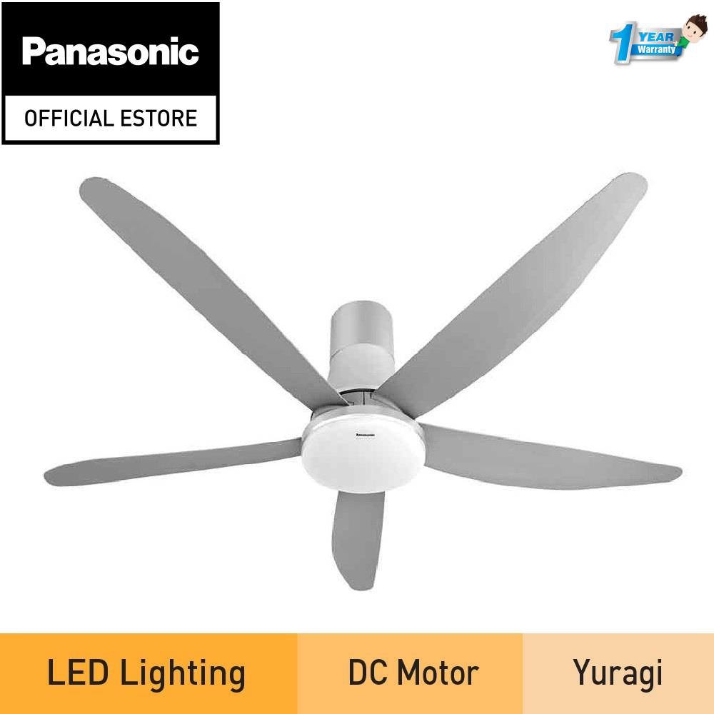 Panasonic Ceiling Fan Led 5 Blades F M15gw 60 Long Shopee