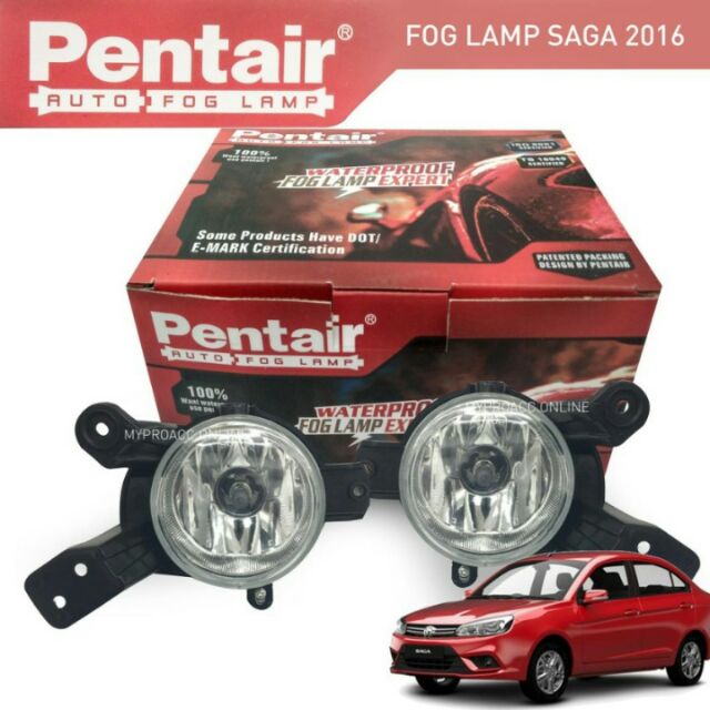 Pentair Proton Saga 2016 Fog Lamp (Black) | Shopee Malaysia