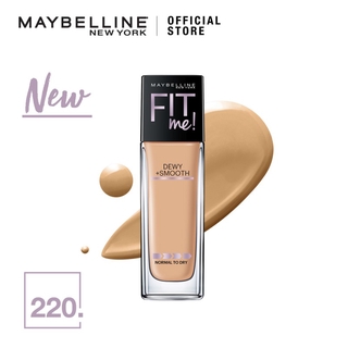Image of Maybelline Fit Me Dewy + Smooth Liquid Foundation (30ml)
