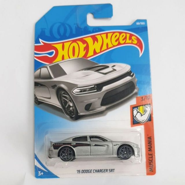 Hot Wheels D15 odge Charger SRT ( Muscle Car - Grey - Toys ) | Shopee ...